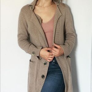 S/M knee length wool sweater